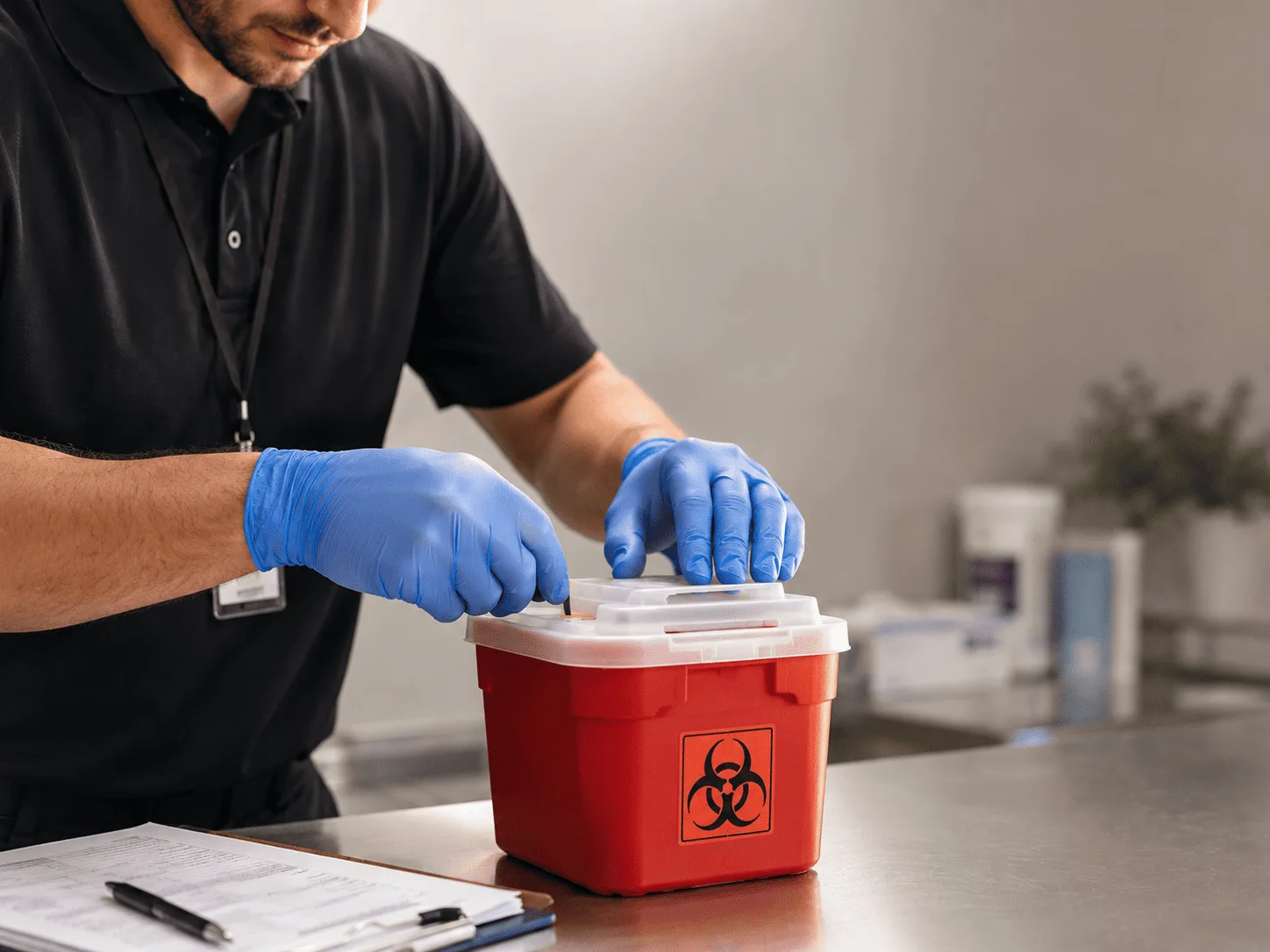 Why choose Sharps Waste Disposal in Edmond, WV